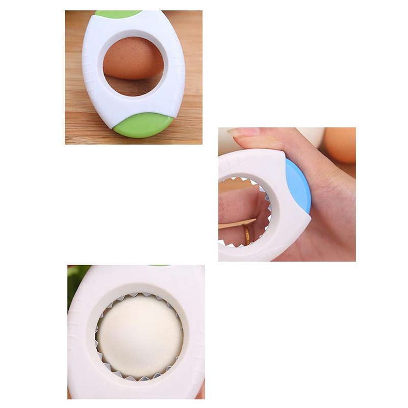 Ông🔥Dễ thương luộc vỏ trứng dụng cụ cắt đầu mở eggcup công cụ Essential bếp