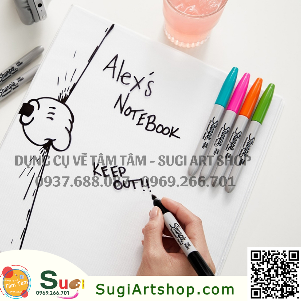 Bút lông dầu Sharpie - Sharpie Permanent Marker