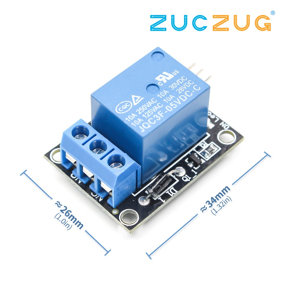019 Relay Module 【InnovateWorld】1pcs KY-019 5V One 1 Channel Relay Module Board Shield ...
