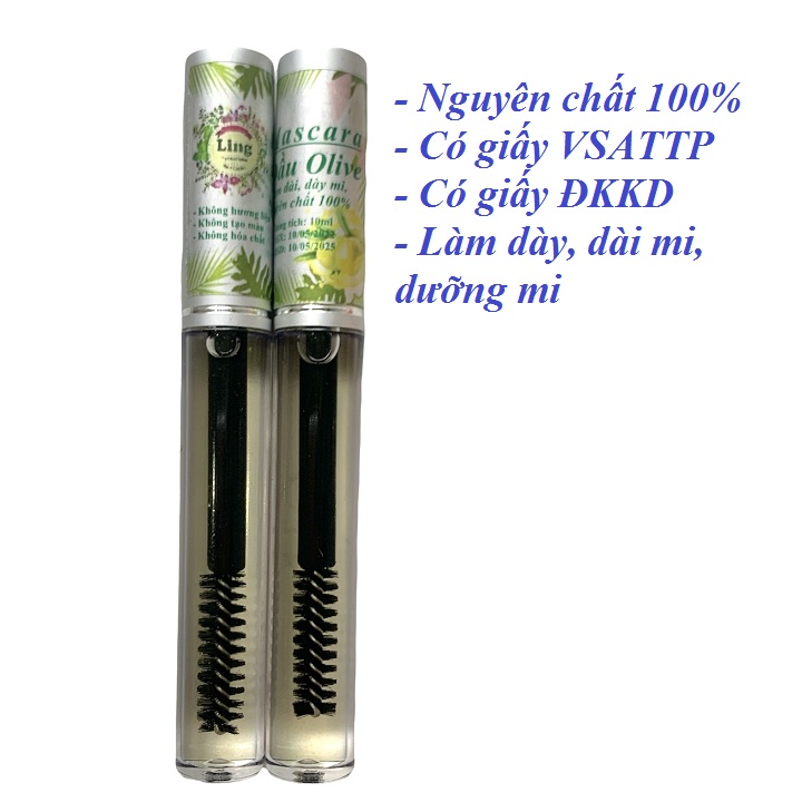 Chuốt mi dầu olive dưỡng mi cong nguyên chất 100%
