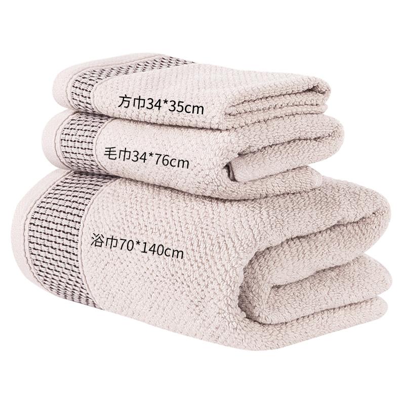 100% Cotton Khăn Vuông Khăn Mặt Dày Khăn Tắm Khách Sạn, Biệt Thự Mềm Mại Hút Nước Người Lớn Đồ Gia Dụng Trẻ Em Khăn Lau