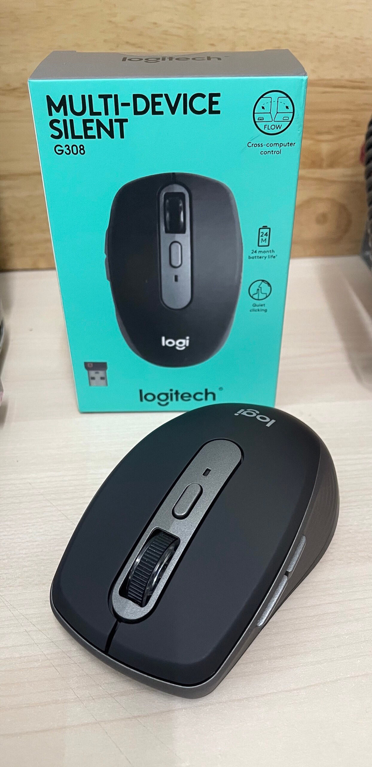( Hàng Chính Hãng ) Chuột Không Dây Mouse Ko Dây Logitech G308 Multi-device silent (BH 6T) SPTECH COMPUTER