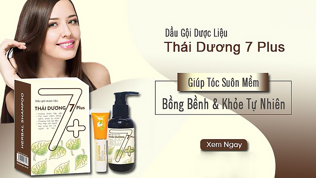 [QUÀ TẶNG] Dầu gội dược liệu Thái Dương 7+ Plus Chai 100ml