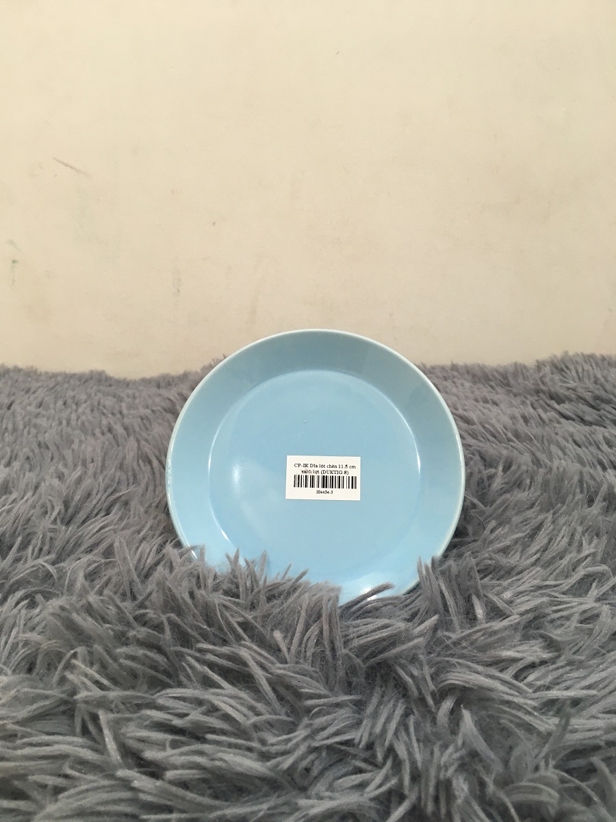 DĨA 11.5x1.5 CM - GỐM SỨ CƯỜNG PHÁT - HÀNG VIỆT NAM CHẤT LƯỢNG CAO