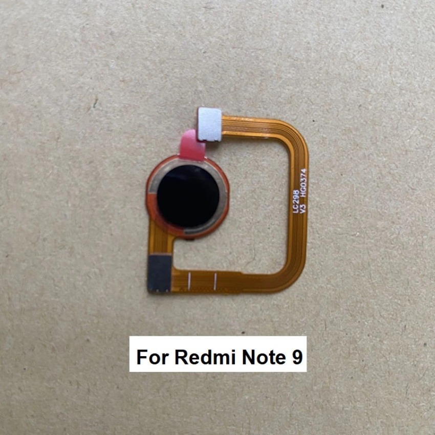 Touch ID Fingerprint For Xiaomi Redmi Note 10 5G 9 Pro 9S Sensor Scanner Home Return Key Button Flex Cable Phone Repair Part