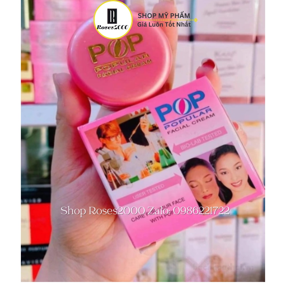 Kem Dưỡng Da Ngừa Nám POP Cream Thái Lan ( 1 lố 12 hũ )
