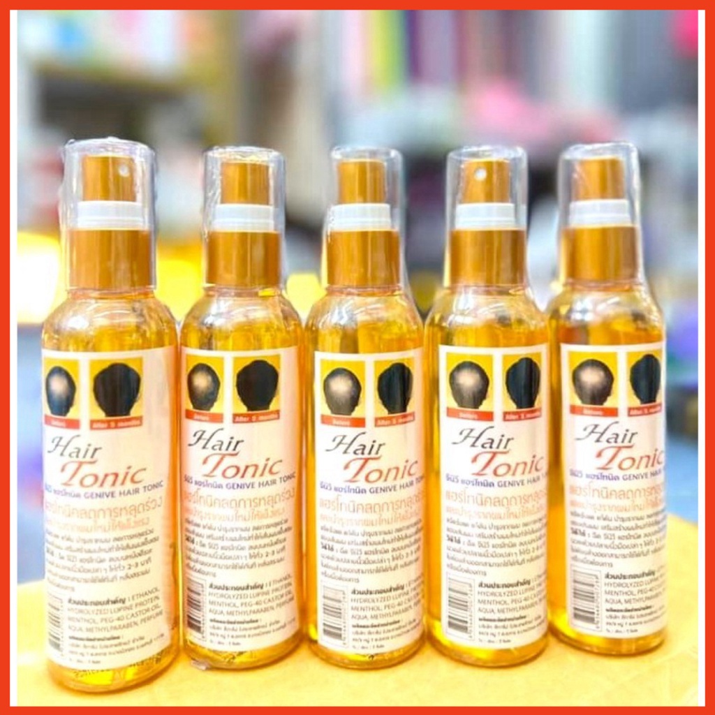 Chai Xịt Kích Mọc Tóc Genive Hair Tonic 120ml Thái