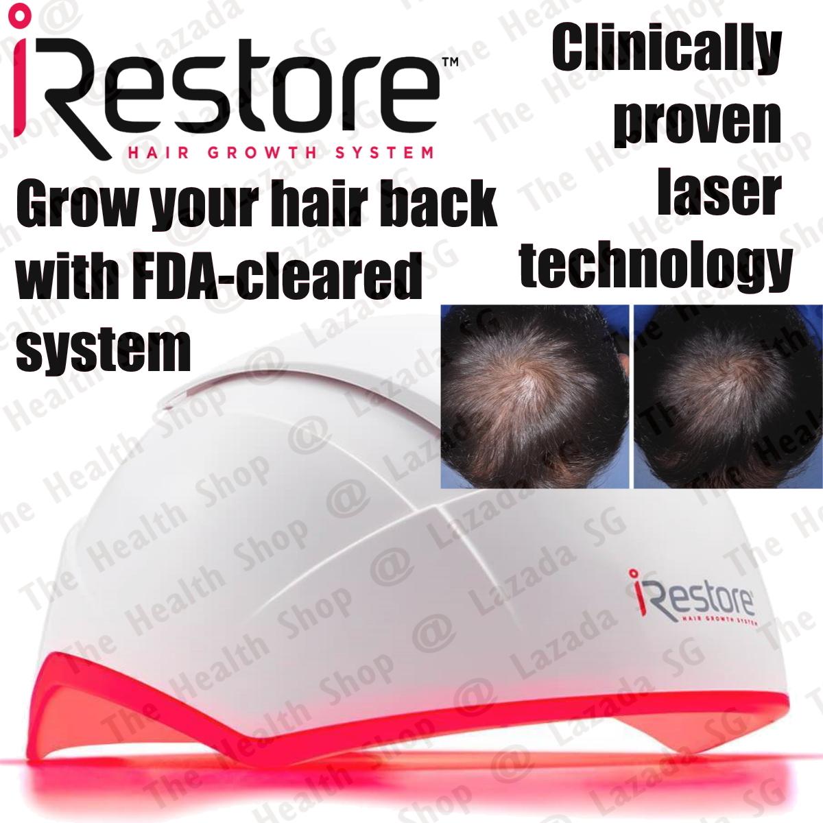 iRestore Laser Hair Growth Professional System - FDA Cleared Laser Cap Hair  Loss Treatments: Hair Regrowth for Men and Women with Thinning Hair - Red Light  Therapy Hair Laser Comb Hair Growth