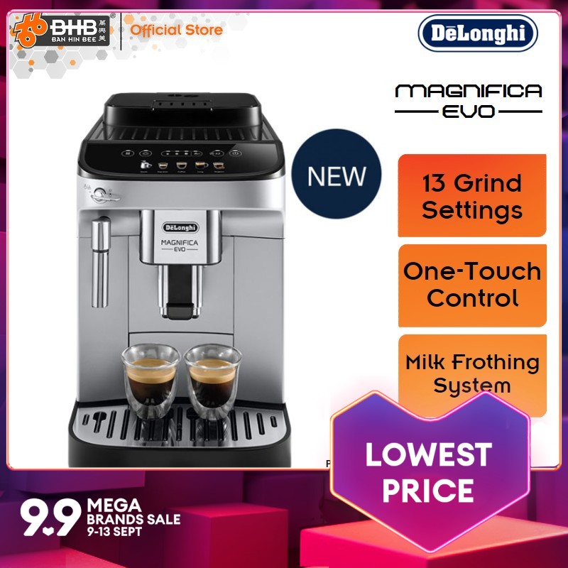 DeLonghi ECAM290.31.SB Magnifica Evo Silver Black Fully Automatic