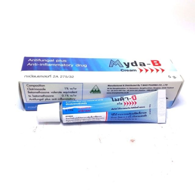 Kem đặc khắc phục nám, lang ben, đồi mồi Myda-B Thái Lan