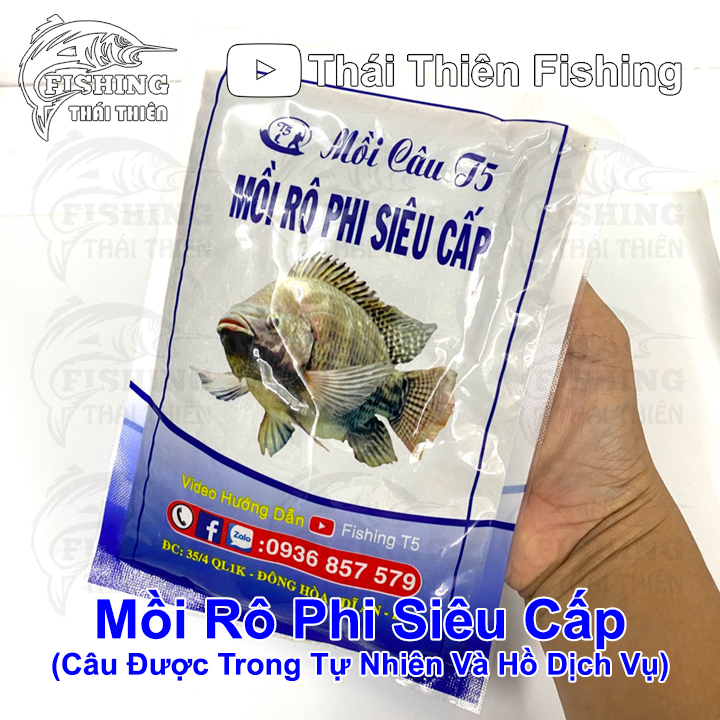 Mồi Câu Cá Rô Phi Siêu Cấp T5