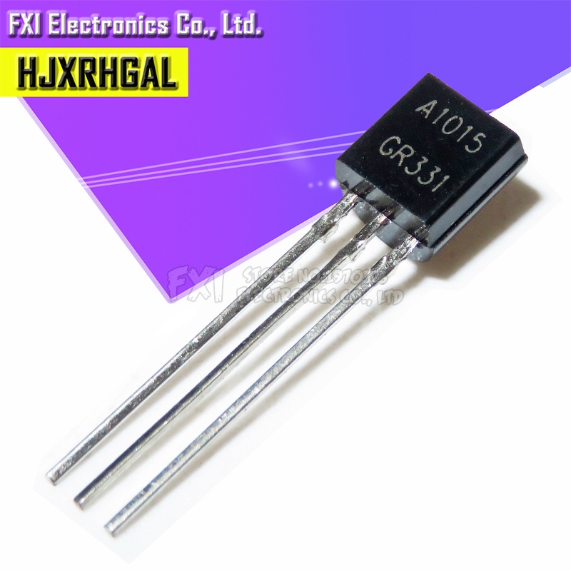 100pcs 2sa1015 to92 a1015 to-92 1015 0.15a 50v pnp triode transistor integrated circuit