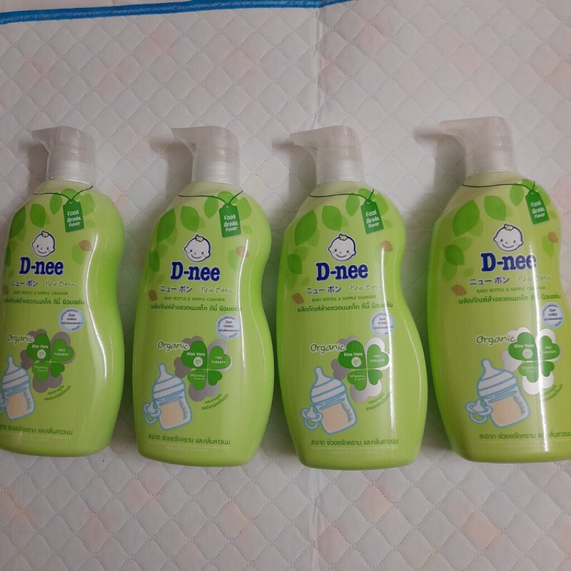 Nước Rửa Bình Sữa Dnee Organic 600ml, AN TOÀN Cho Bé