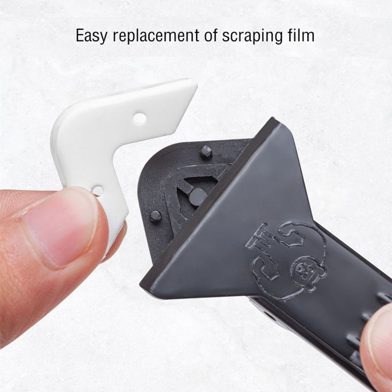 Metal scraper, scraper, glass scraper, angle and residual scraper, beautiful sewing tool set Scraper board