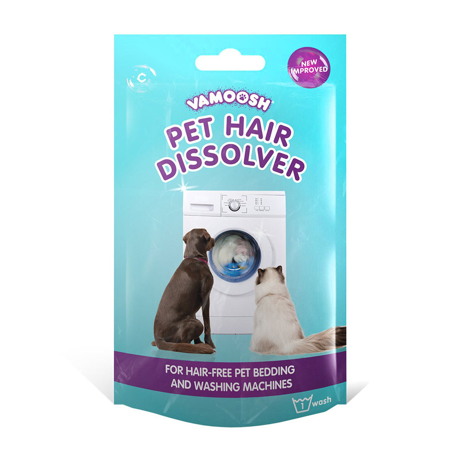 Vamoosh Pet hair dissolver ผลิตภัณฑ์ซักผ้าเพื่อสลายขนสัตว์ กำจัดขนสัตว์