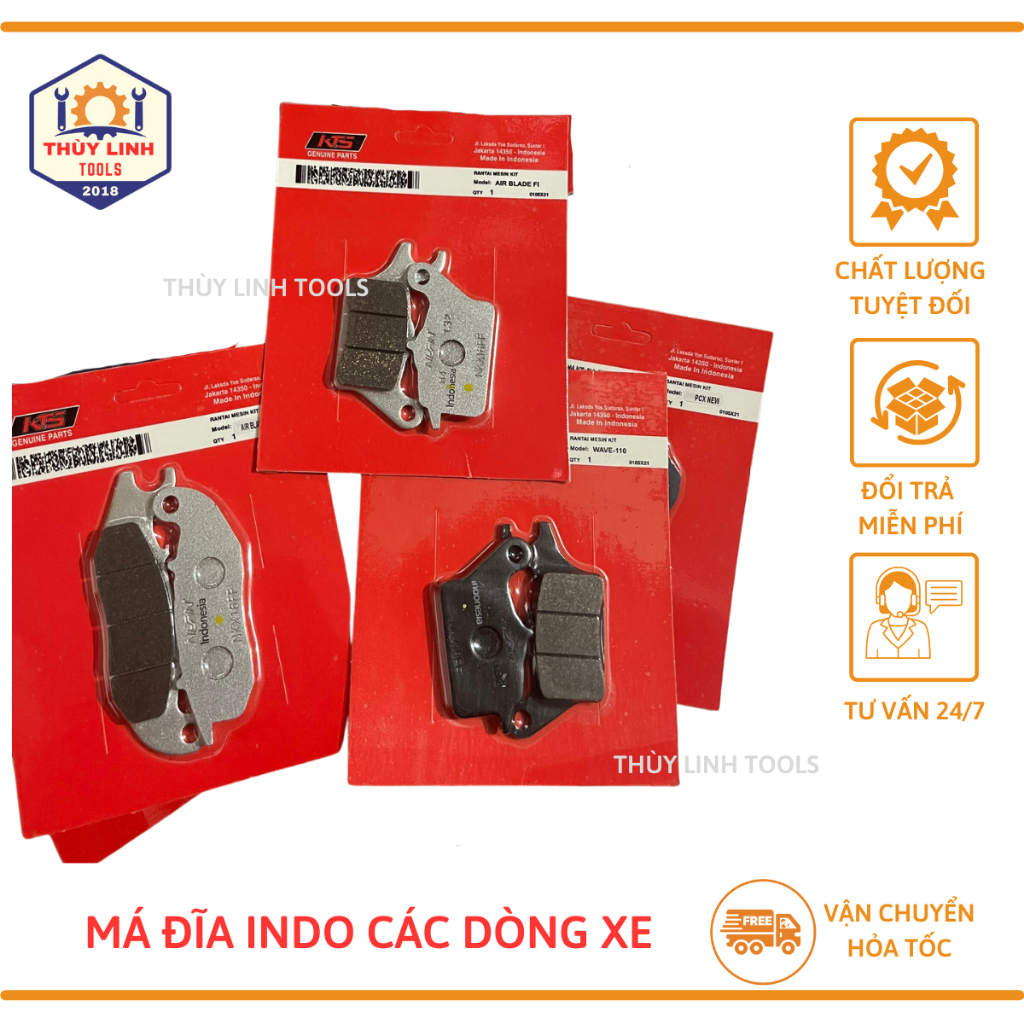 Má đĩa indo Wave/ABl/Lead/Rs/Sirius/Exciter/Winner/Raider/Vario/Pcx/Sh/Jupier Thùy Linh Tools