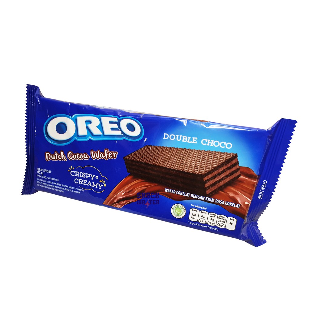 Oreo Wafer Dutch Cocoa Wafer - Netto 140 gr | Lazada Indonesia