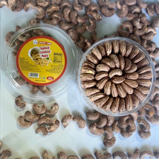 Hạt Điều Rang muối xếp hoa hộp 500gr