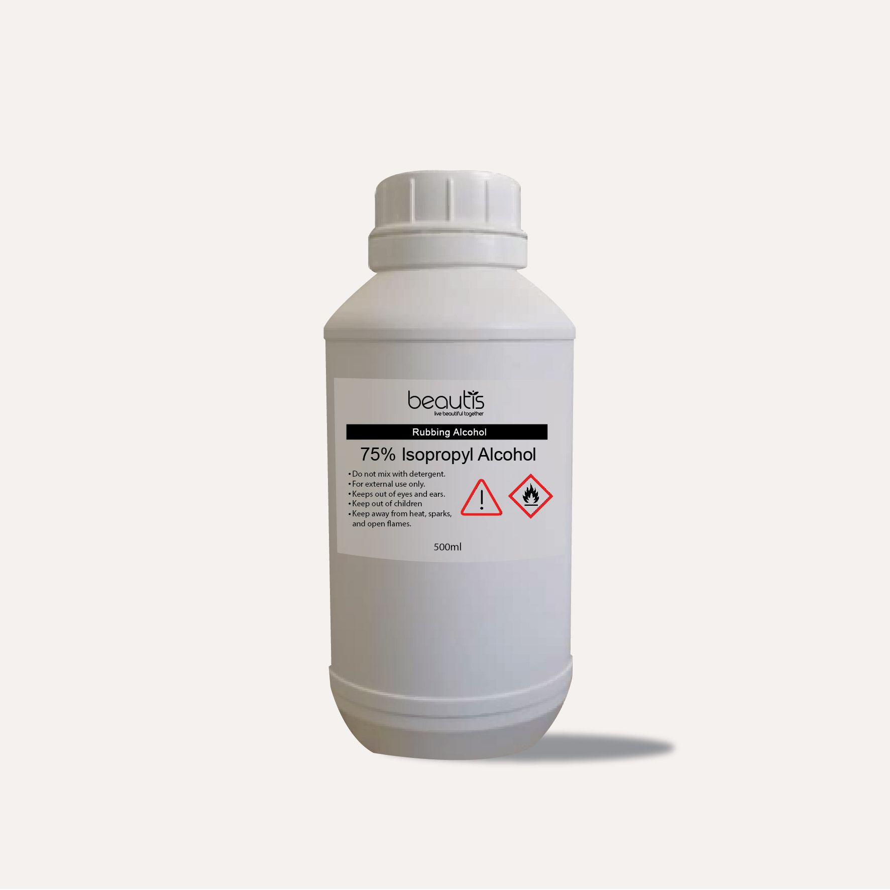 500ml 99.8% / 75% Medical Sanitizer / Disinfectant Isopropyl Alcohol ...