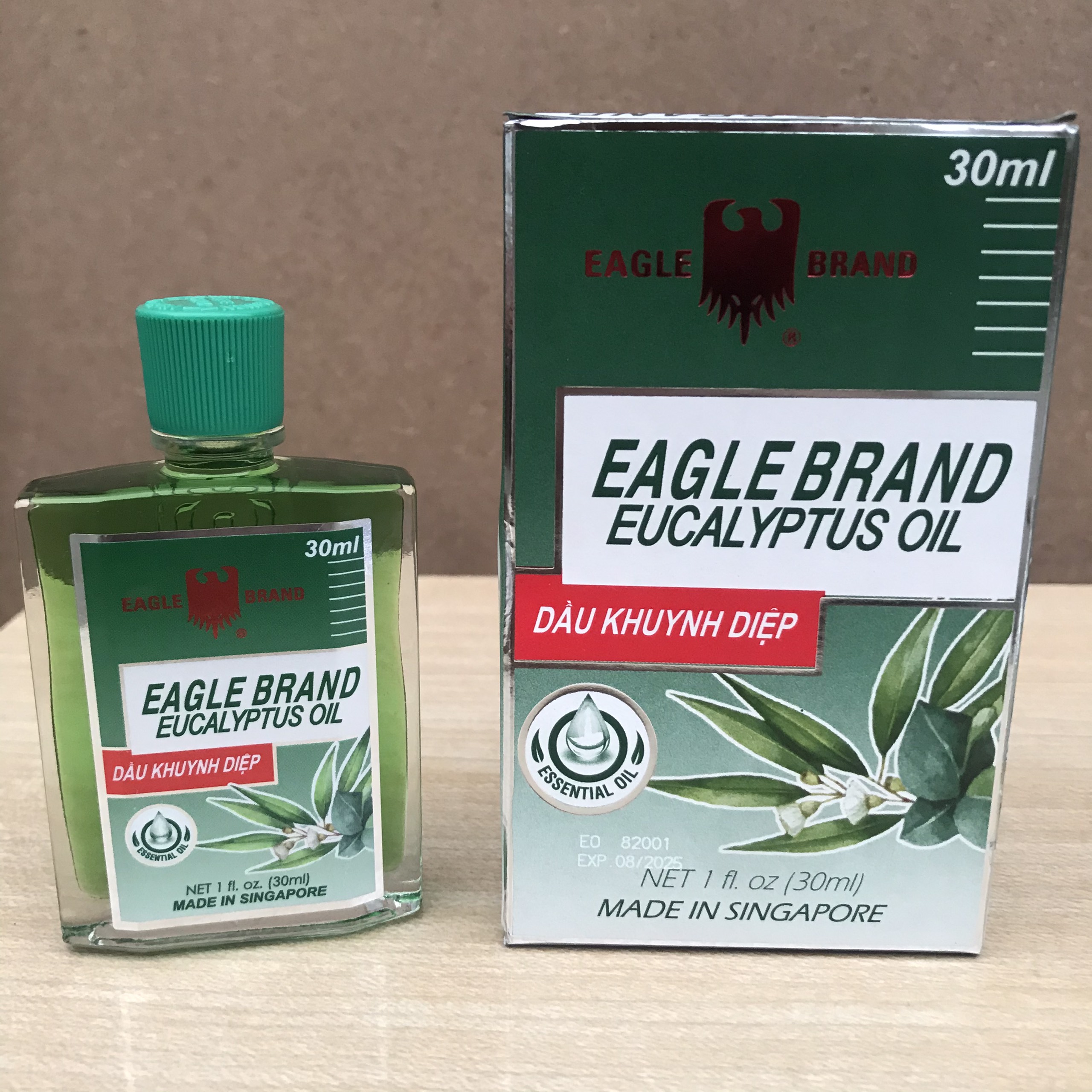 [HCM]Dầu Khuynh Diệp Con Ó Singapore 30ML