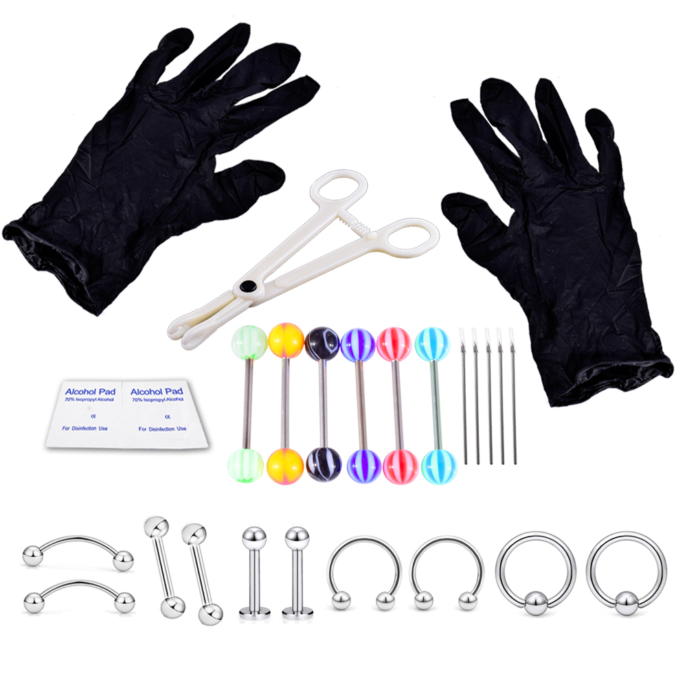 Tongue%20Belly%20Button%20Body%20Jewelry%20Piercing%20Rings%20Clamp%20s%20Needles%20Tool%20Ear%20Plug%20Prong%20Internally%20Threaded%20-%20Image%203