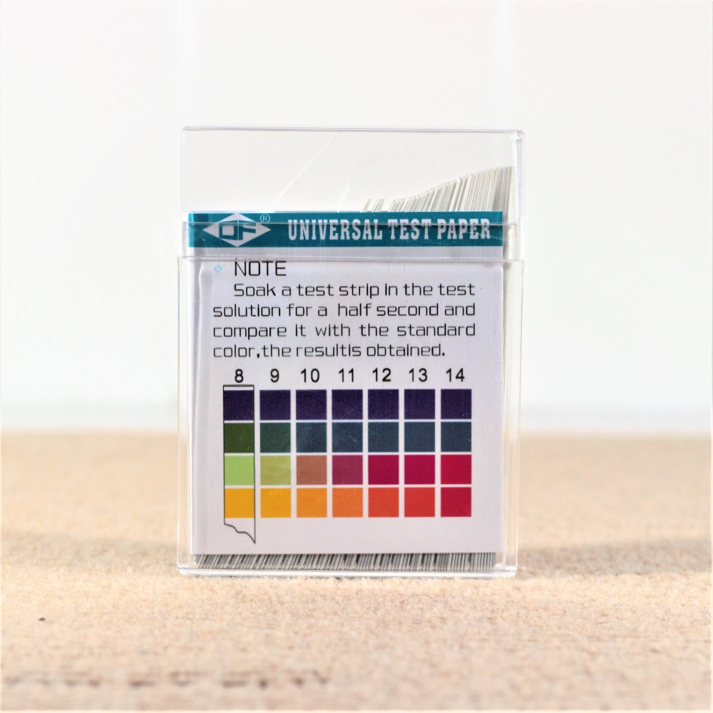 Boxph App 100 Strips Multi-purpose PH Value 0-14 PH Test Paper Measurement ...