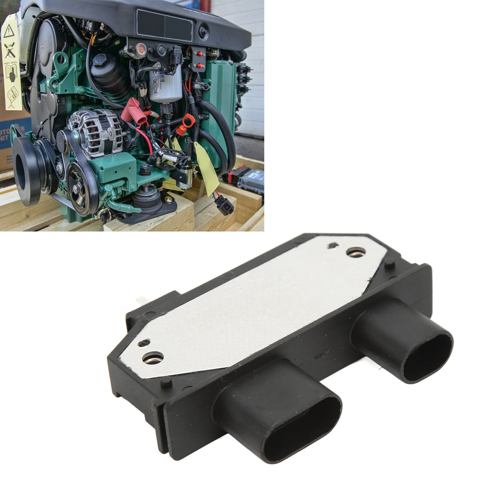 “{：} Ignition Module Stable Performance Metal 811637001 Replacement For Mercruiser V6 V8 Engines