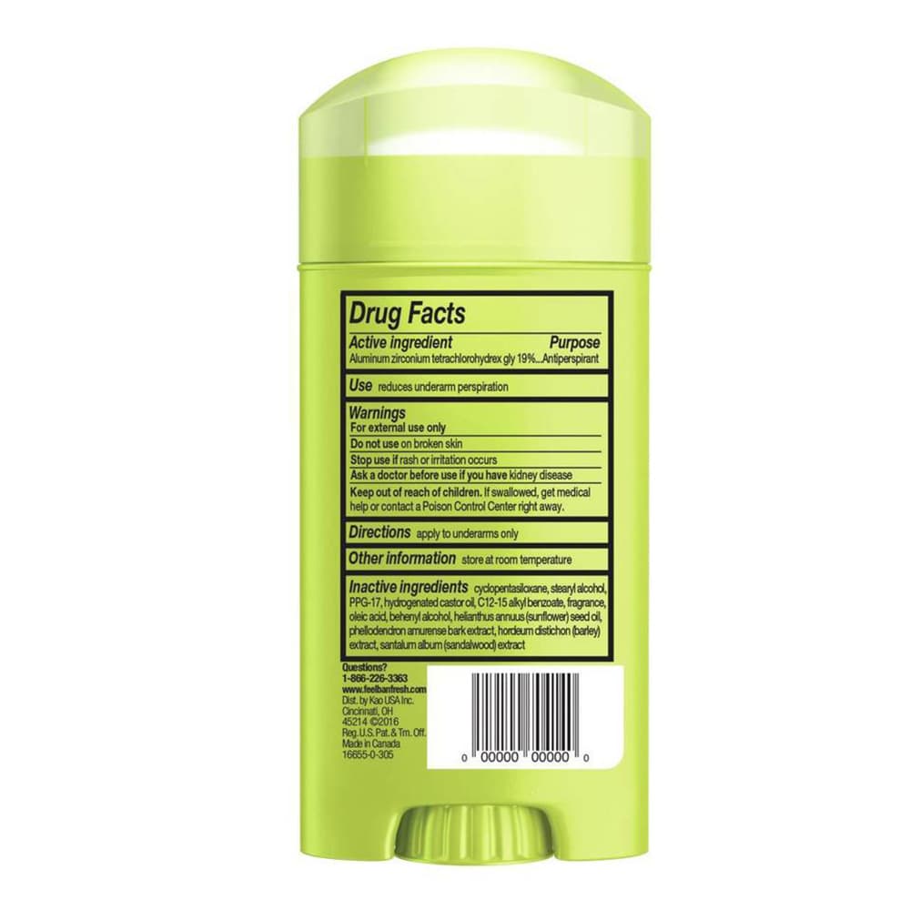 Lăn Khử Mùi Ban Shower Fresh Invisible Solid Deodorant 73g