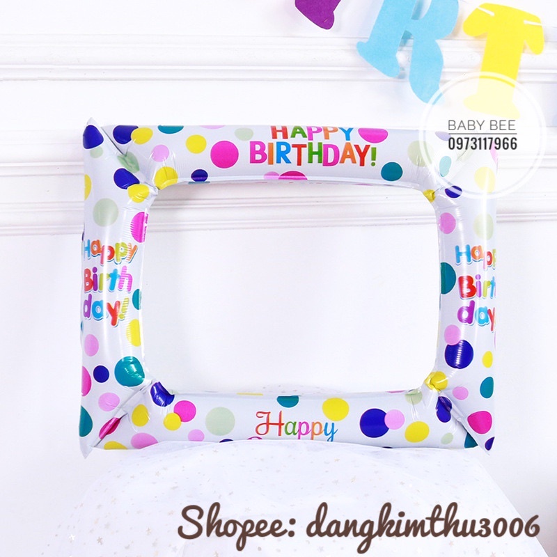 Bóng Khung Ảnh Chụp Hình Trang Trí Decor
