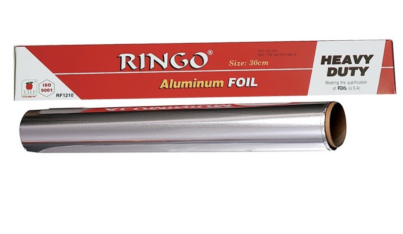 Giấy bạc Ringo R12 5mx30cm dùng để bọc và nướng thực phẩm