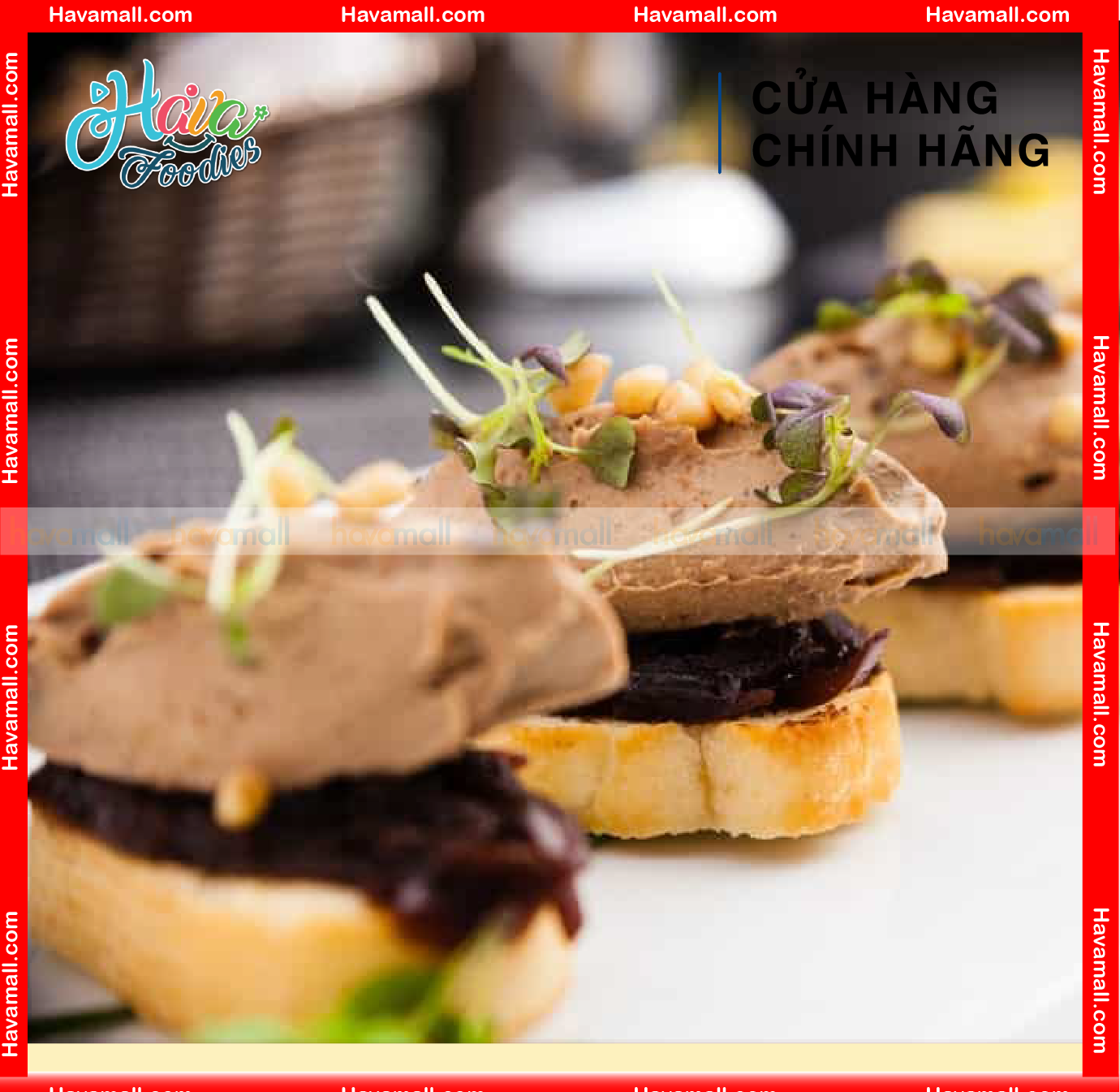 Pate Gan Vịt Hénaff 115gr – Duck Liver Mousse Pate