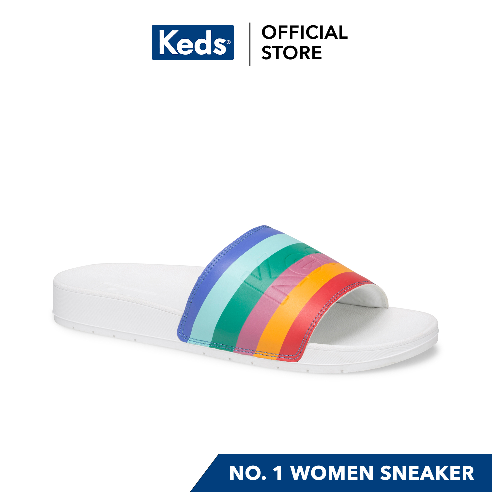keds rainbow slides