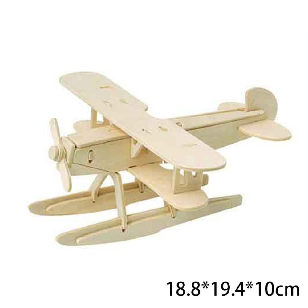 MILITA Bằng gỗ Máy bay mô hình Thủ công 3D Tự làm Máy bay ghép hình bằng gỗ Mới Đồ thủ công Bộ lắp ráp ghép hình máy bay tự làm Quà Tặng trẻ em