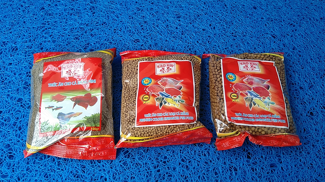 Thức ăn cá cảnh Kaokui, bịch 100gr.