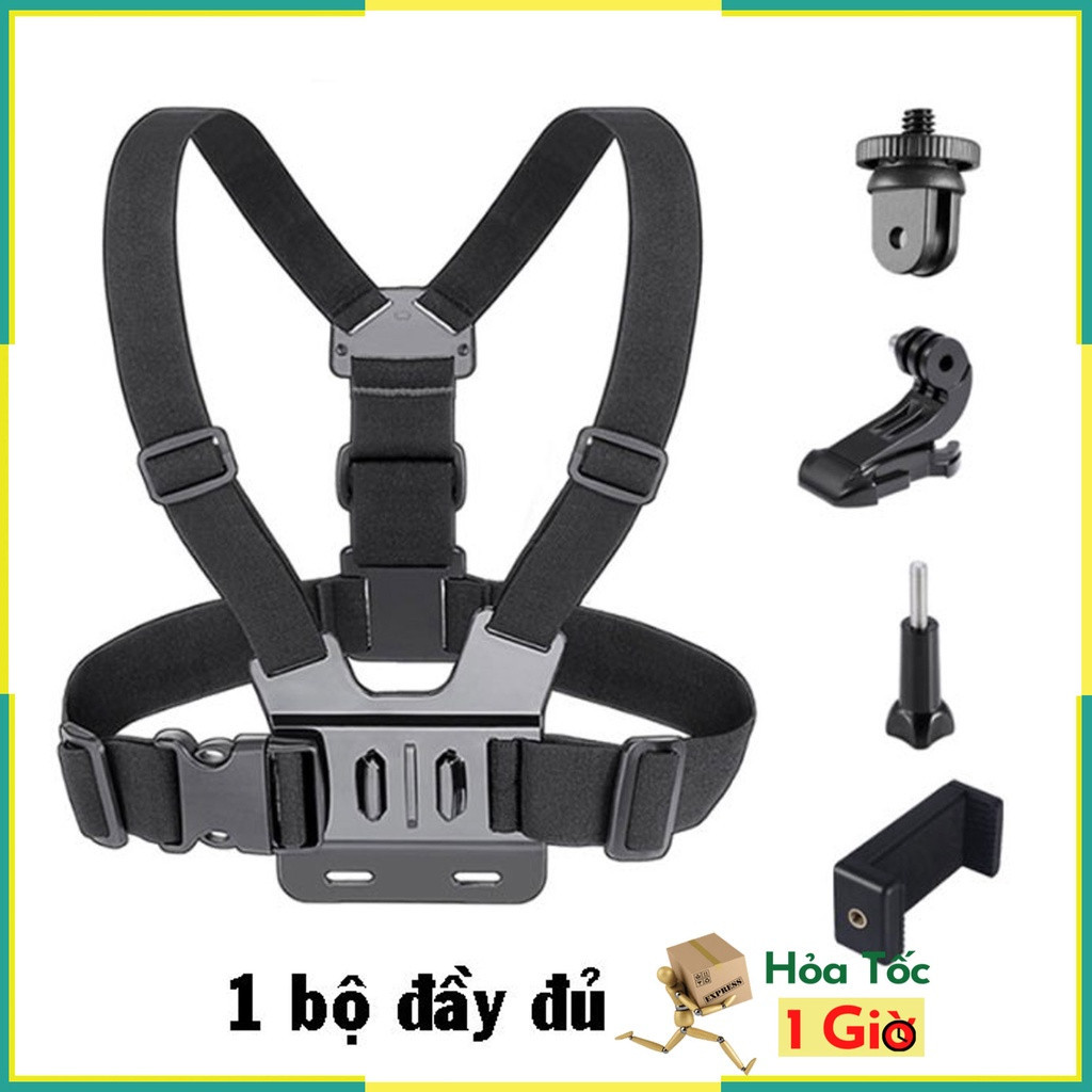 Dây đeo gắn điệnthoại trước ngực,gắn camera trước ngực hành trình tiện dung