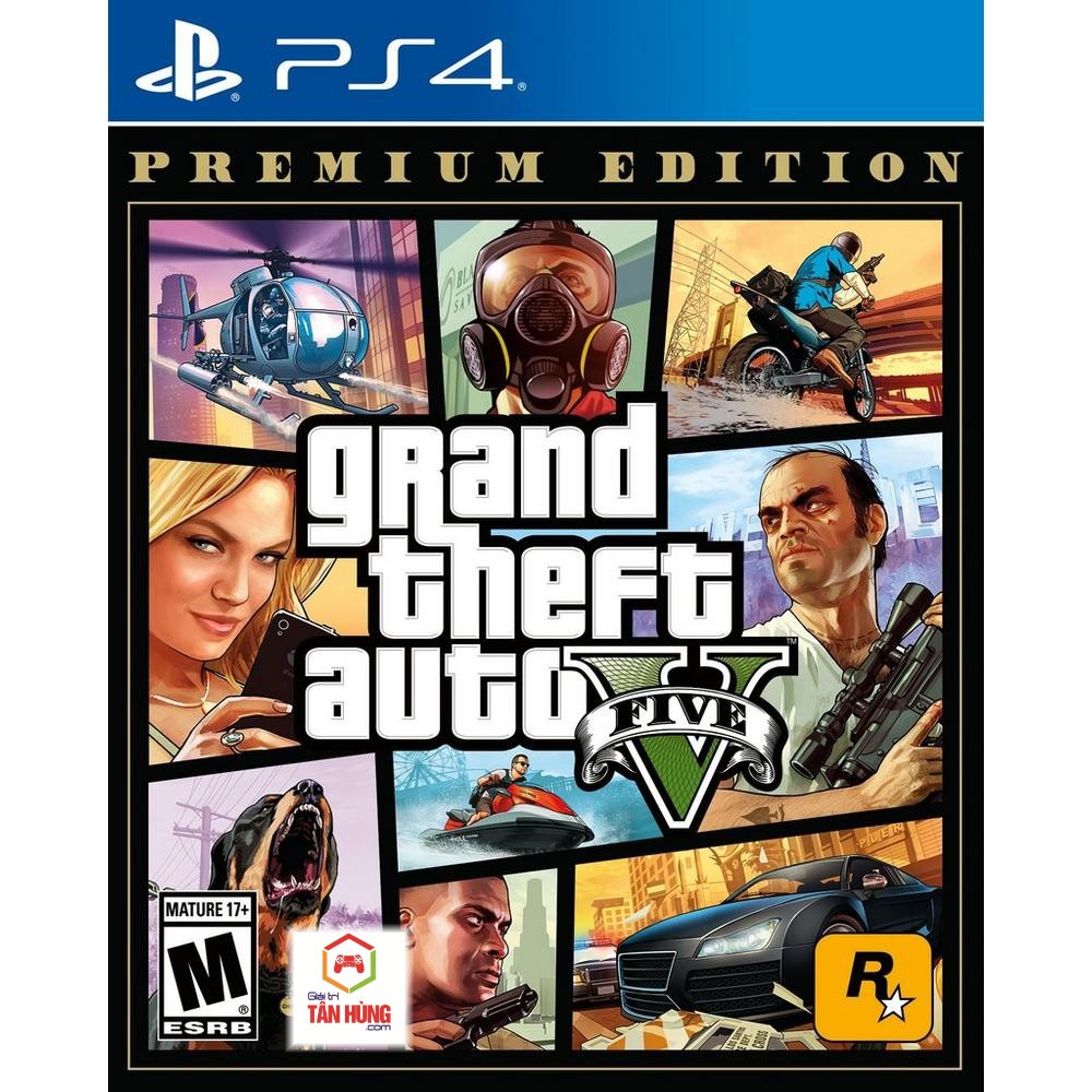 Đĩa Game Ps4 Ps5 GTA V Grand Thert Auto V