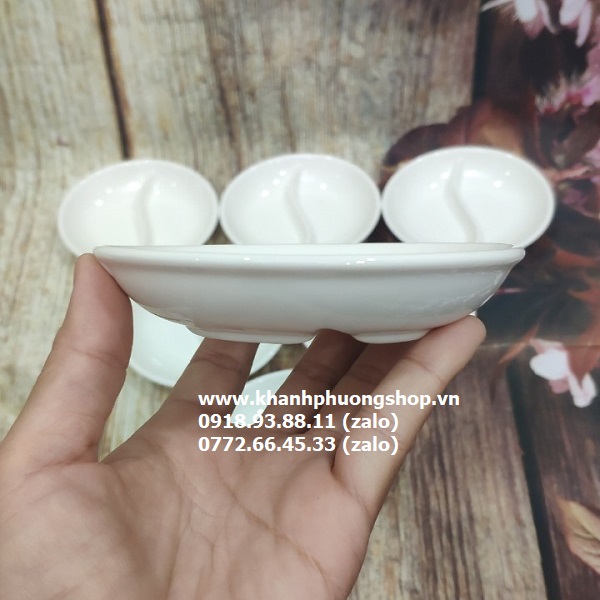 chén nước chấm sứ Minh Long - chén nước chấm sứ minh long
