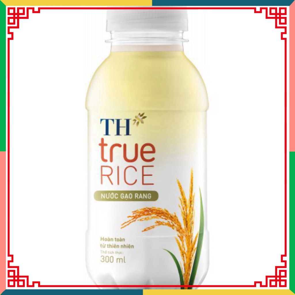 Chai nước gạo rang th true rice 300 ml