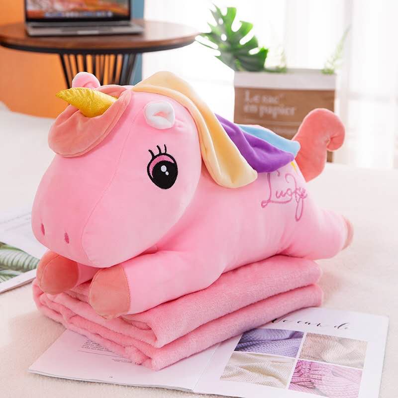 Bộ chăn gối Pony nhiều màu Ghome