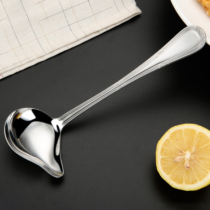Stew Dipper Long Handle Cooking Tools Soup Stainless Steel Duck Mouth Shaped Spoon Kitchen Ladle Tableware Scoop Restaurant. 