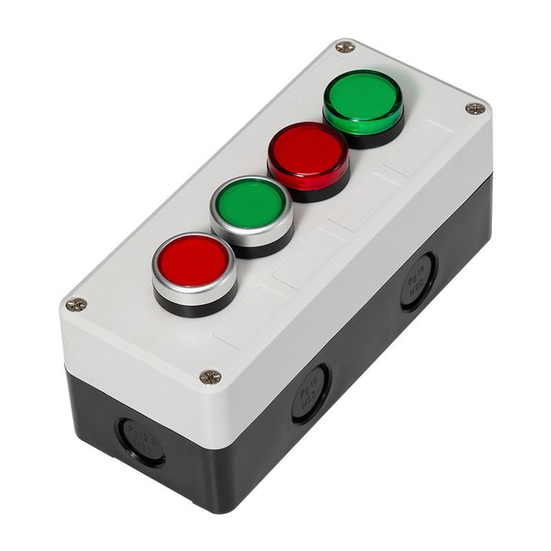 【Unique features】Button Switch Control Box Plastic Hand-held Self ...