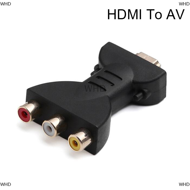 Thm bộ chuyển đổi tín hiệu kỹ thuật số av 1080p hdmi sang vga cáp âm thanh video hdmi sang av rca