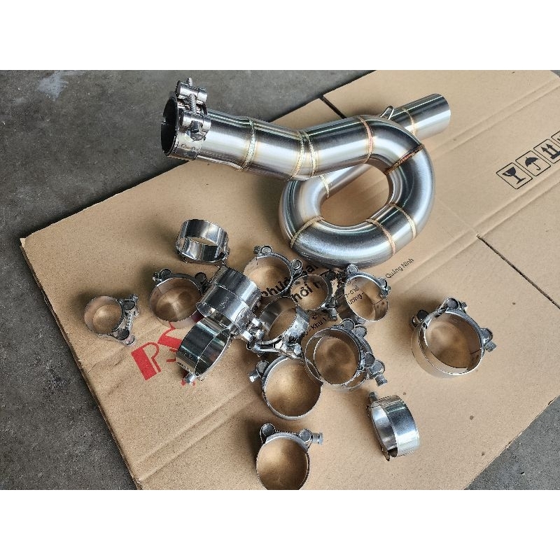Cổ dê inox 304 siết cổ pô chống xì