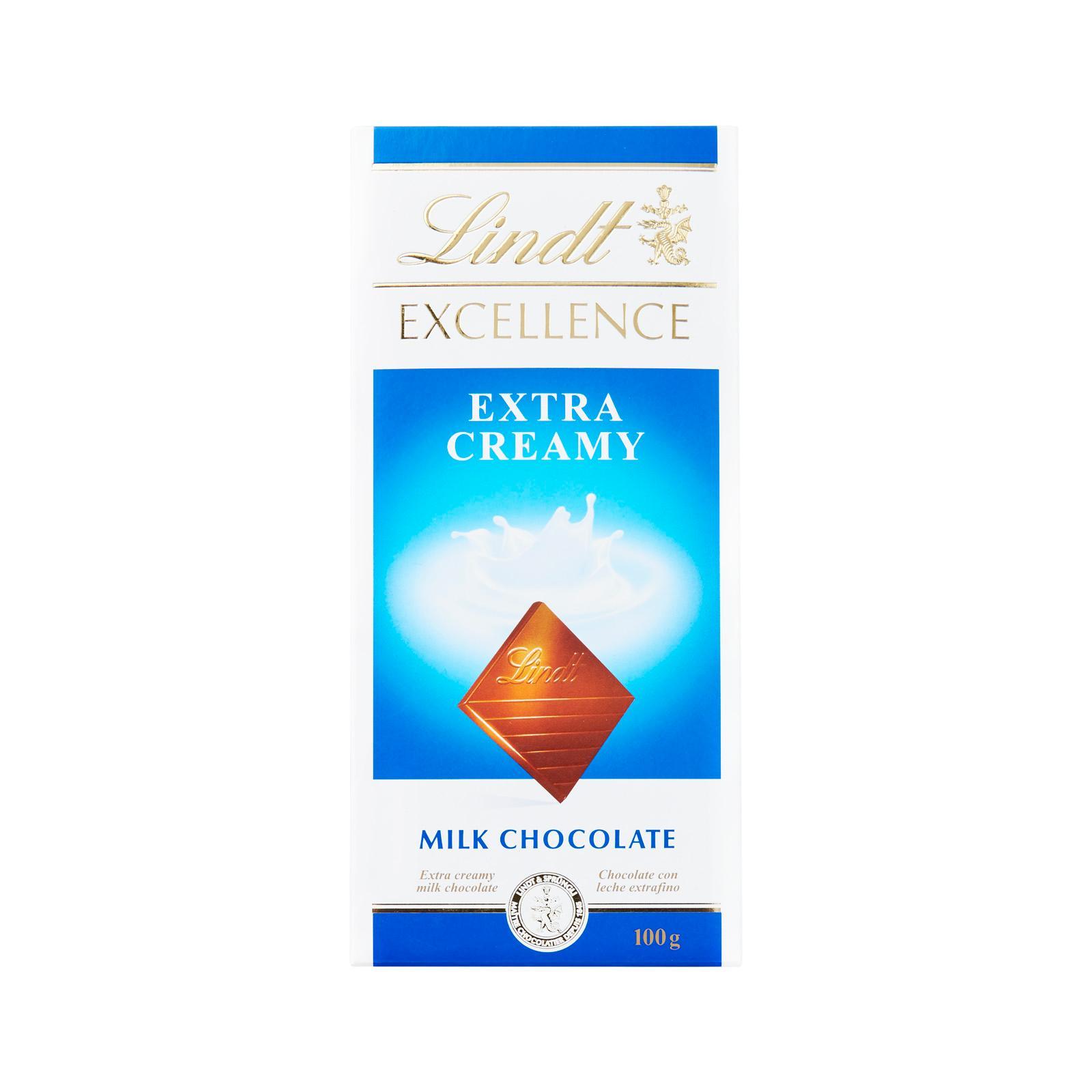 Lindt Excellence Extra Creamy Milk Chocolate Lazada Singapore 9487