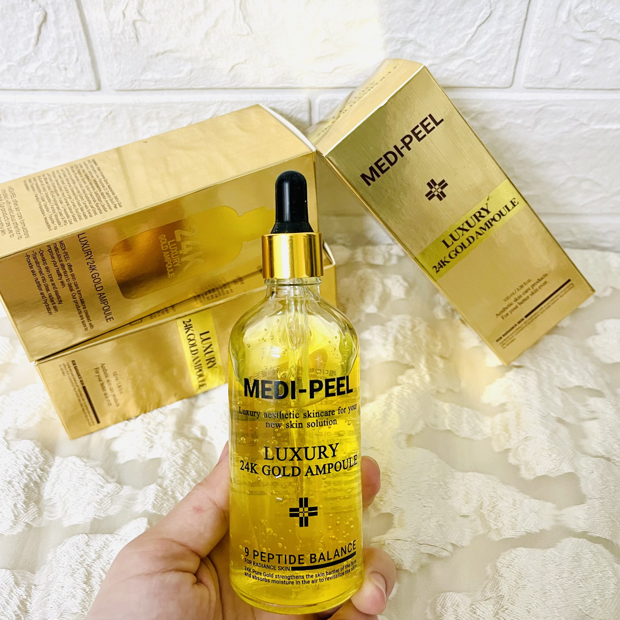 Serum vàng 24k Goldzan dưỡng da cao cấp