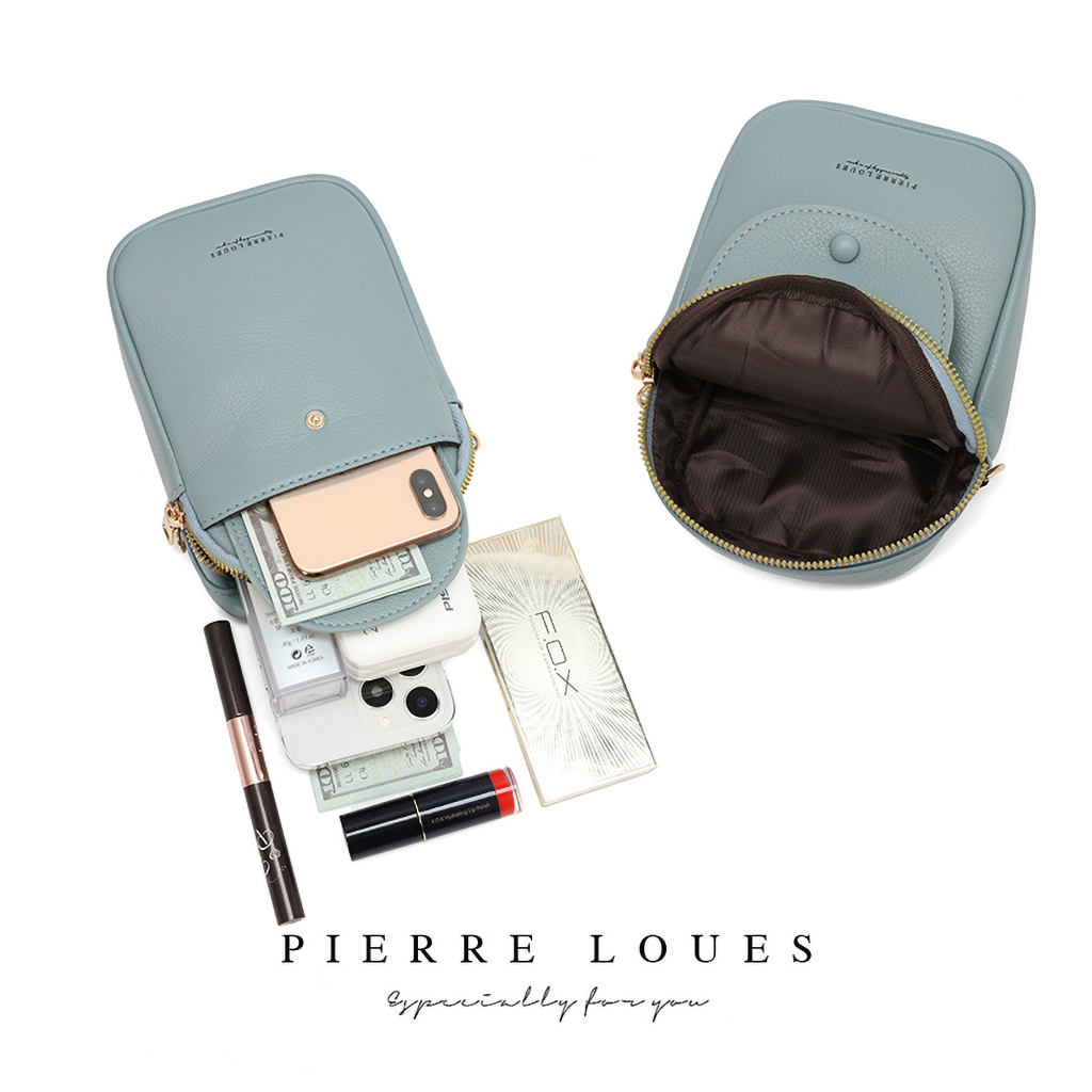 Tas Selempang Wanita PIERRE LOUES Ilona Bag Sling Bag PU Leather