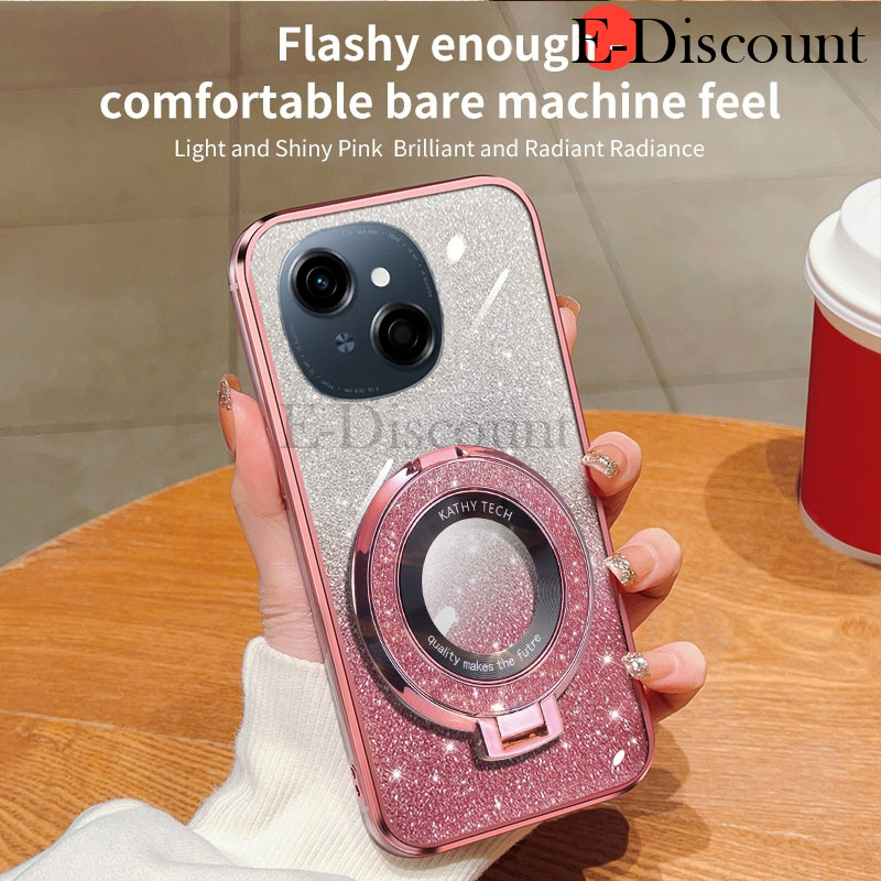 New Phone case Tecno Spark Go 1 Back cover Fashionable Frosted Silicone Soft Dustproof Bracket Adsorb for Tecno Spark Go1 case. 