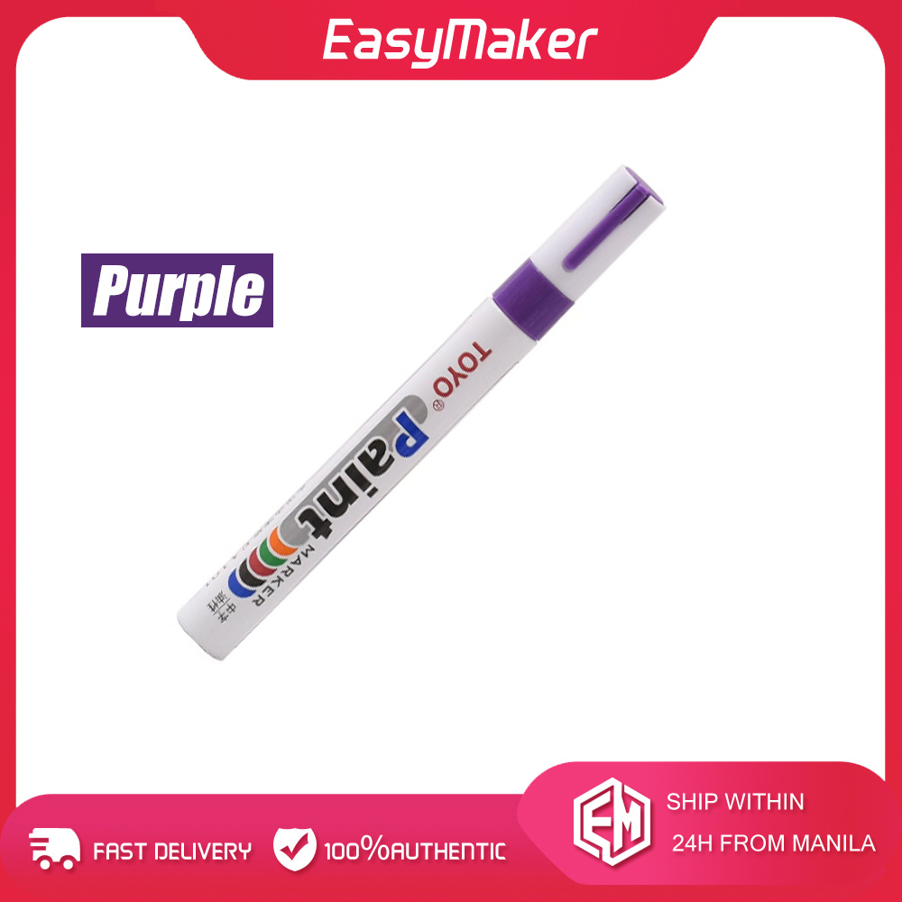 11 Colors Waterproof Paint Pens Motorcycle Tire Rubber Fabric Metal