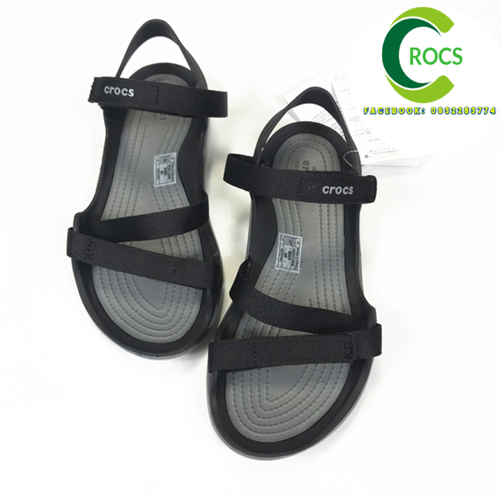 GIÀY SANDAL CHỐNG HÔI CHÂN -CROCS- WEBBING NỮ