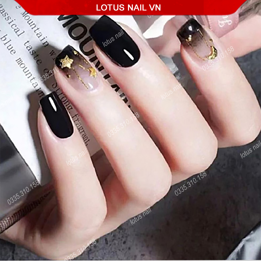 Set phụ kiện charm trang trí móng Hàn Quốc khay tròn